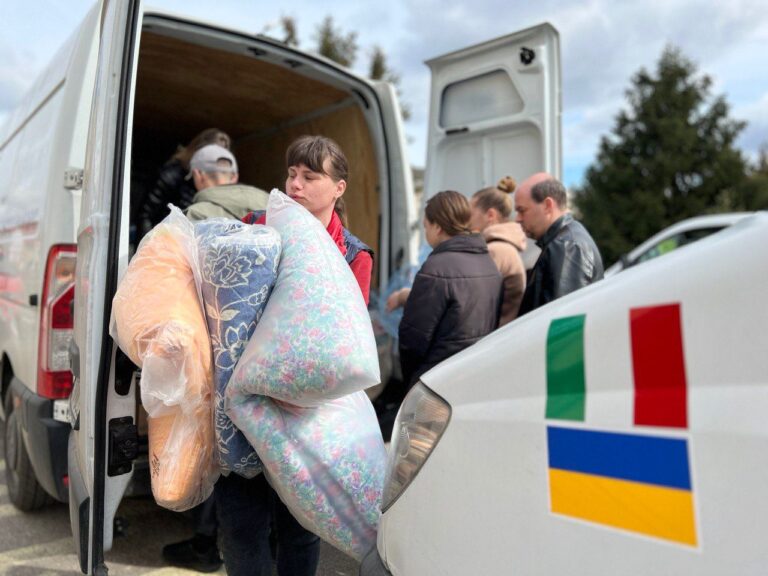 Українсько-італійська солідарність: допомога постраждалим у Ржищеві